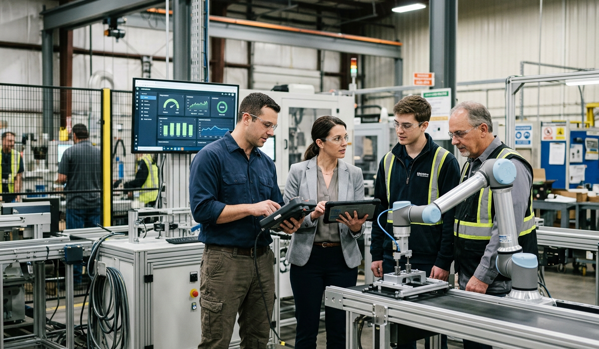 engineers-integrating-energy-efficient-robotics-on-manufacturing-floor