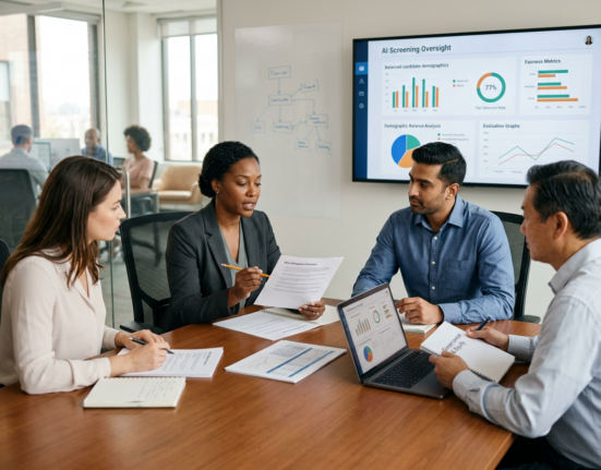 hr-team-reviewing-ai-assisted-hiring-process-with-bias-safeguards